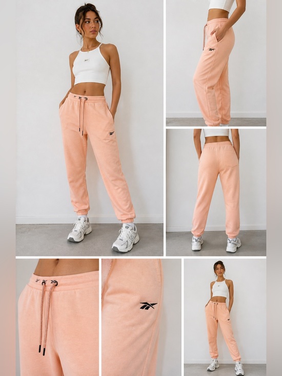 Reebok Pants - Reebok X Victoria Beckham Coralglow Joggers Women’s Medium Drawstring Athletic
